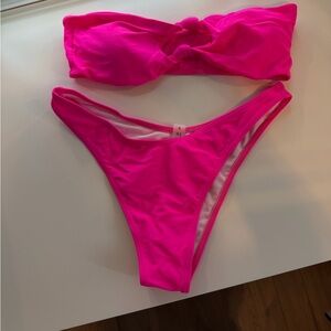 Hot Pink Bikini Set